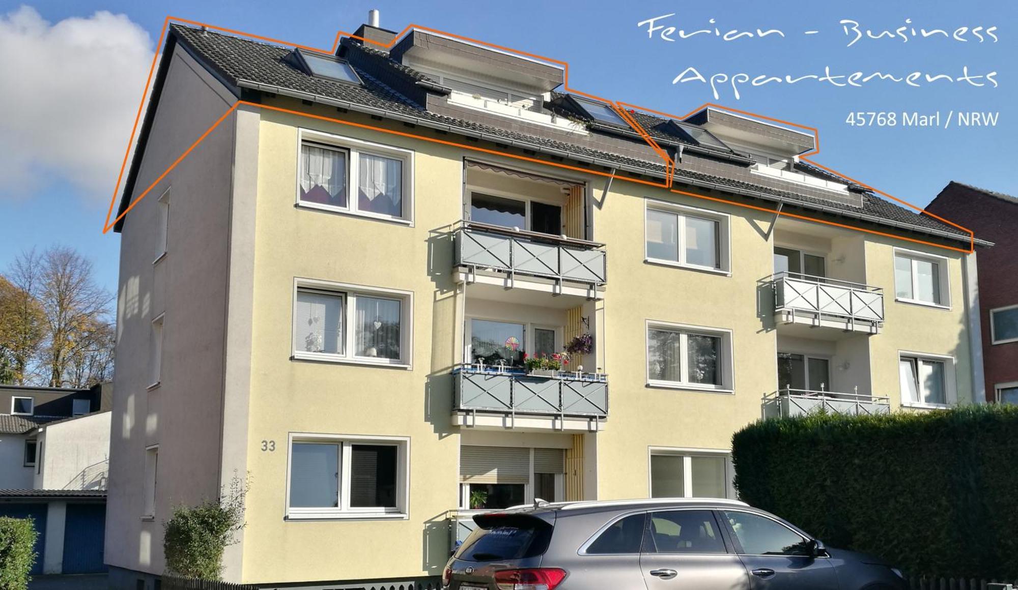 Modernes Und Ruhiges Appartement Mit Loggia Marl Dış mekan fotoğraf